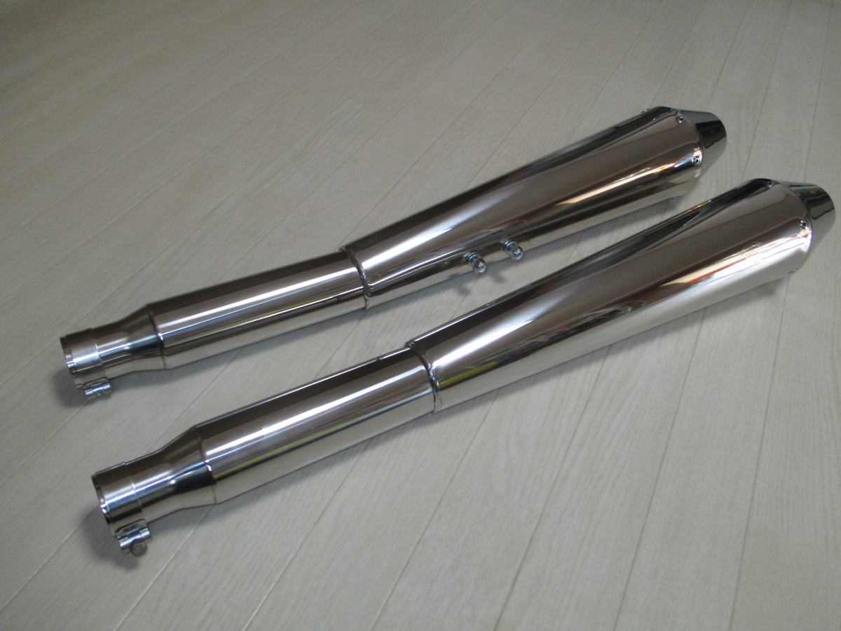 MGH-2007-P MISTRAL ステンレス製リバースコーンサイレンサーR+L